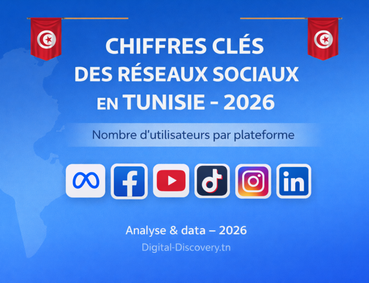 Chiffres clés des réseaux sociaux en Tunisie en 2026