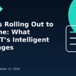 Editorial illustration for GPT-6 Intelligent UI rollout in ChatGPT