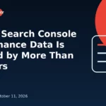 Google Search Console Performance Data Is Delayed by More Than 64 Hours 3 Editorial illustration of delayed Google Search Console performance data