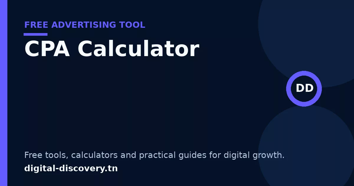 CPA Calculator free tool