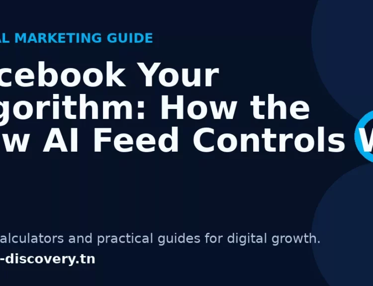 Facebook Your Algorithm: How the New AI Feed Controls Work