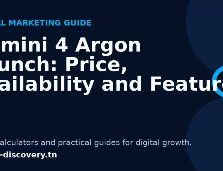 Gemini 4 Argon Launch: Price, Availability and Features
