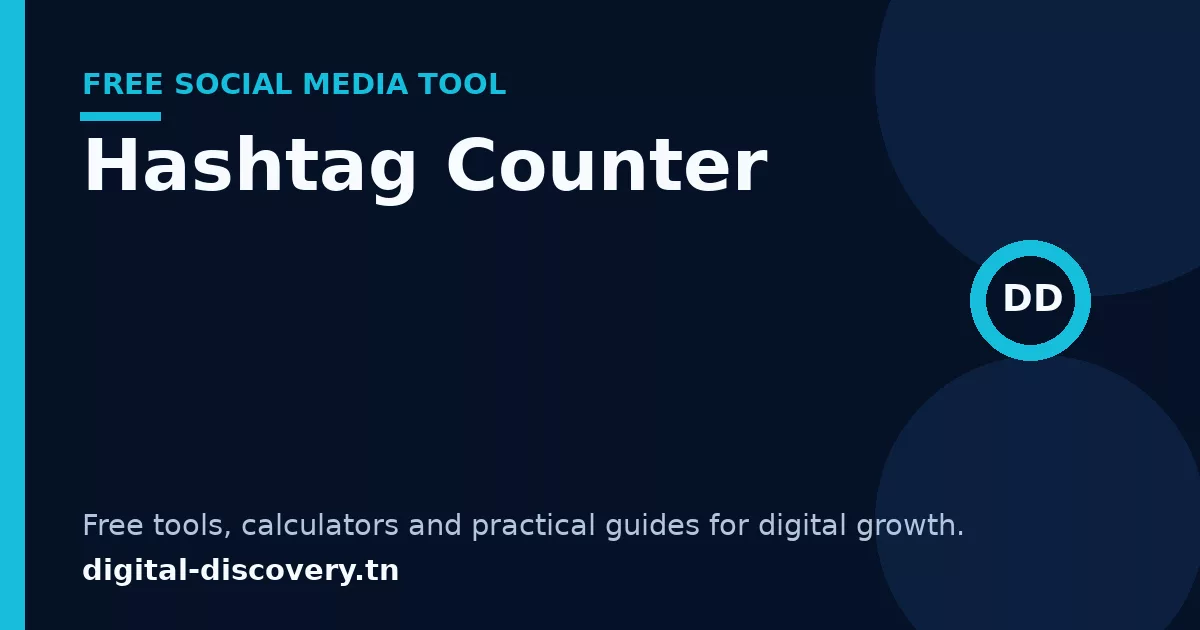 Hashtag Counter free tool