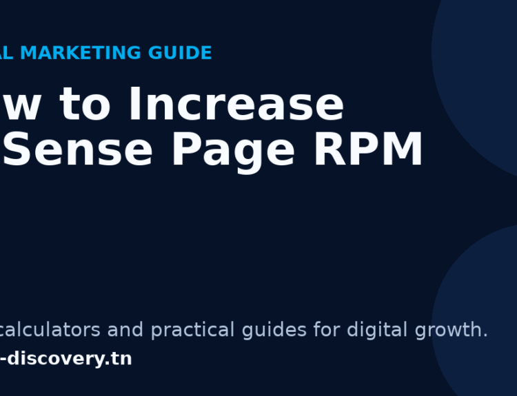 How to Increase AdSense Page RPM