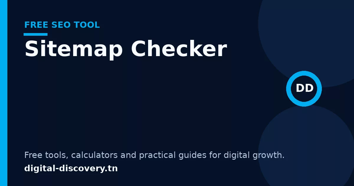 Sitemap Checker free tool