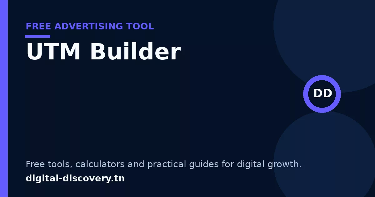 UTM Builder free tool