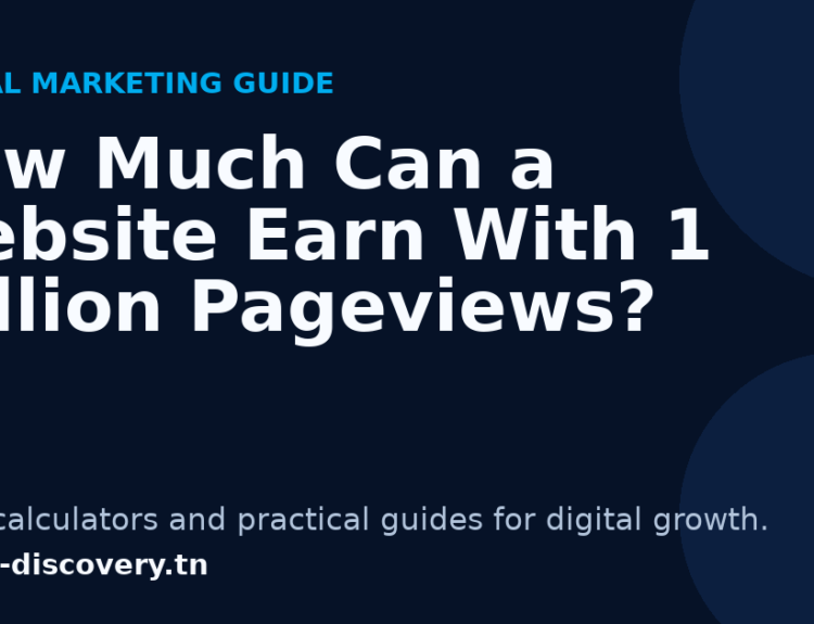 How Much Can a Website Earn With 1 Million Pageviews?
